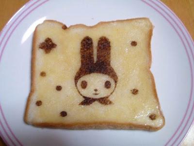 Le “Cute Toast Art” !