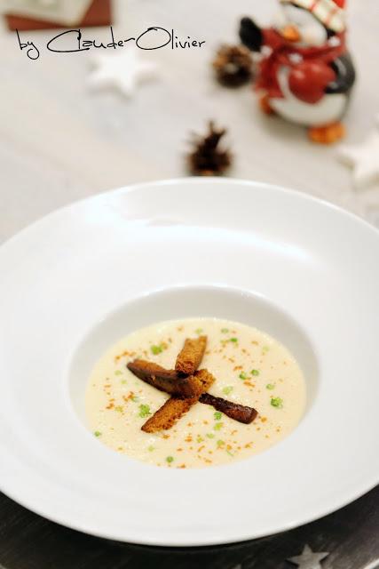 Un crème de panais pour un repas de fête !