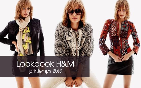 Lookbook photos et vidéo H&M collection printemps 2013