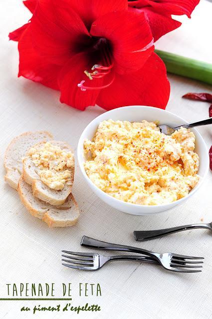 Tapenade de feta au Piment d'Espelette
