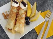 Crêpes poires caramélisées l'érable
