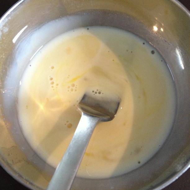 Scones parmesan, lardons