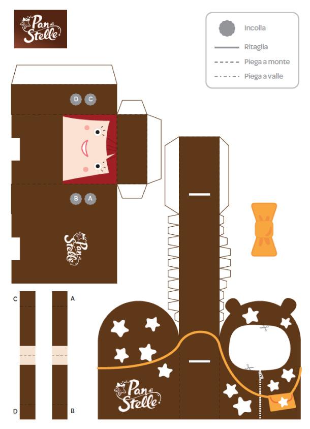 Papertoys Bimba & Bimbo di Stelle