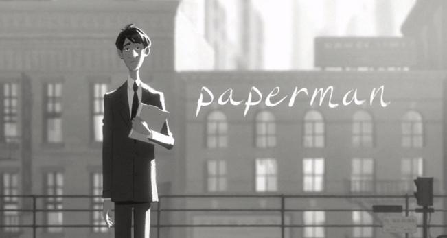 Paperman, un court-métrage de Disney sur YouTube...