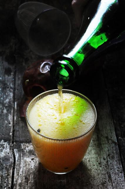 Juste un petit cocktail pendant les crêpes… Le cidre passionné !