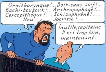 Le capitaine Haddock