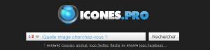 Icones.pro – Le moteur de recherche (français !) aux centaines d’icônes