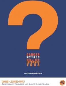 Journée mondiale contre le CANCER 2013: 4 mythes à combattre – World Cancer Day