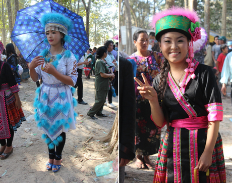 Costumes traditionnels Laos