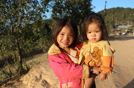 Enfants Laos 