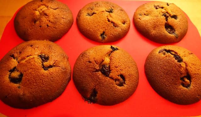 Pithiviers-muffins aux myrtilles à ma façon! :)