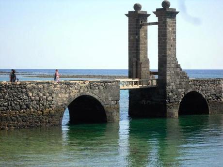 Pont du chateau de Saint Gabriel à Lanzarote - Espagne