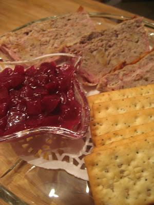 Chutney d'oignons et airelles rouges