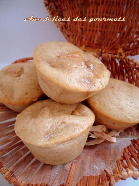 MUFFINS POMMES, BEURRE SALÉ ET CANNELLE