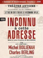 Rentrée théâtrale Hiver 2013 – Les prolongations et les reprises Inconnu à cette adresse lutetiablog Lutetia