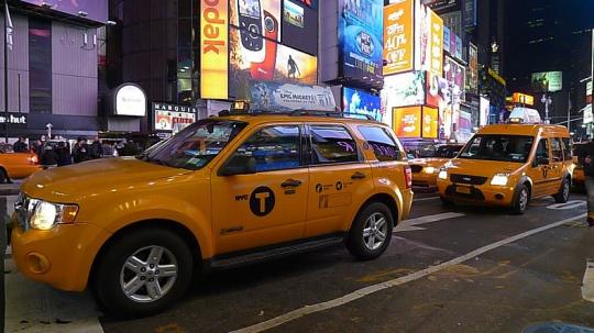 New York:Times Square et Greenwich Village