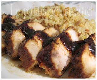 Poitrines de poulet balsamique