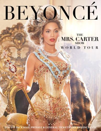 Beyoncé annonce 3 concerts en France.