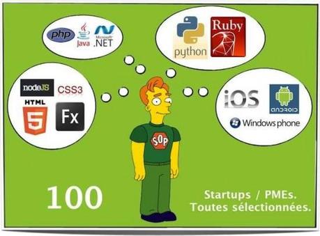 100 startups 550x406 #Startup, découvrez comment JobProd recrute les bons profils