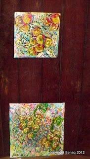 Exposition dans les Chais du Château Grand Abord, Portets: Duprat, Senaq, Bourgeois