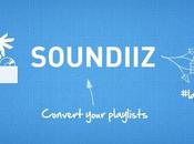 Soundiiz, gestionnaire playlists astucieux
