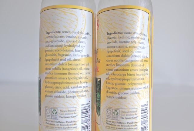 Cheveux : Pamplemousse et Betterave à Sucre au programme avec Burt's Bees !