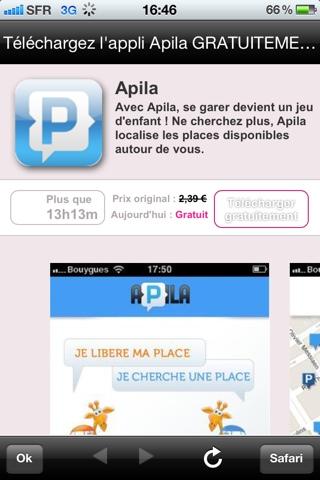 Le site Vente Privee promoteur d'appli iPhone