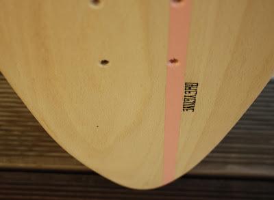 Feather longboard Pintail