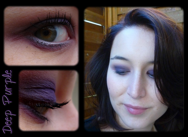 maquillage violet intense guerlain