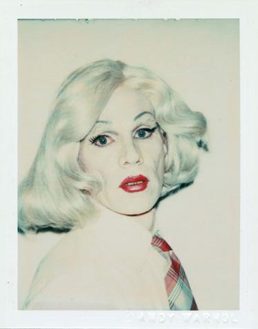 Andy Warhol in Drag Queen