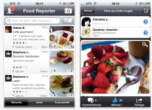 Jouez les critiques culinaires avec l’appli Food Reporter