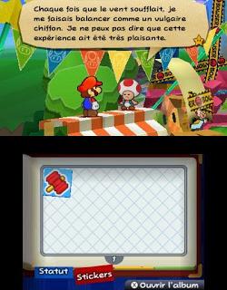 [Critique] Paper Mario Sticker Star - 3DS