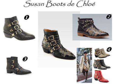Si, t'as pas : + de 1000 euros pour les Susan Boots de  Chloé !