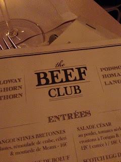 Le Beef Club - Chatelet, Paris 1er