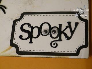 Spooky Spider (carte d'Halloween n°4)