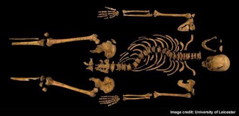 Le squelette du roi Richard III formellement identifié par les archéologues !