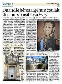 Un hommage du Parisien à un hôte illustre d'Evry à la veille de l'anniversaire de San Lorenzo [ici]