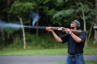 Barack Obama est un fan de tir...