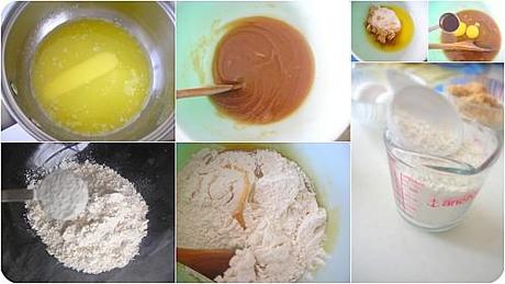 recette de Blondies aux noix et pepites de caramel blondies.jpg