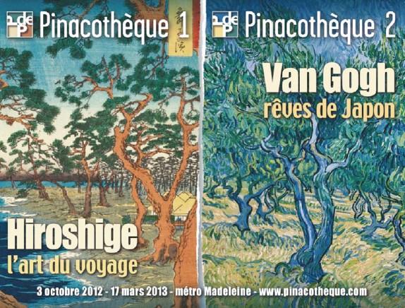 Rêves de Japon à la Pinacothèque de Paris avec Van Gogh et Hiroshige (1/ 2)