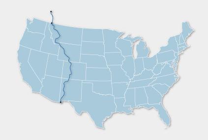Great Divide Mountain Bike Route - Etats-Unis