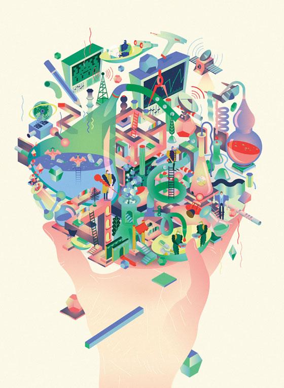 vector illustration by cruschiform