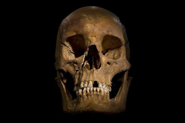Le crâne de Richard III.... (Photo AFP)