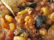 Chili boeuf haché haricots noirs