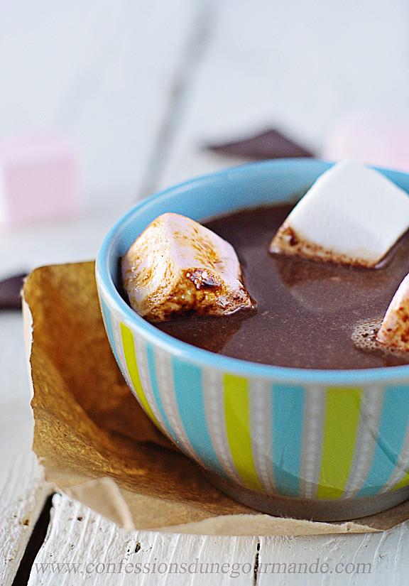 Soupe au chocolat et marshmallows 3