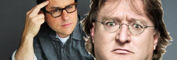 Gabe Newell (Valve) et J.J. Abrams (Lost,Cloverfield…) veulent bosser ensemble.
