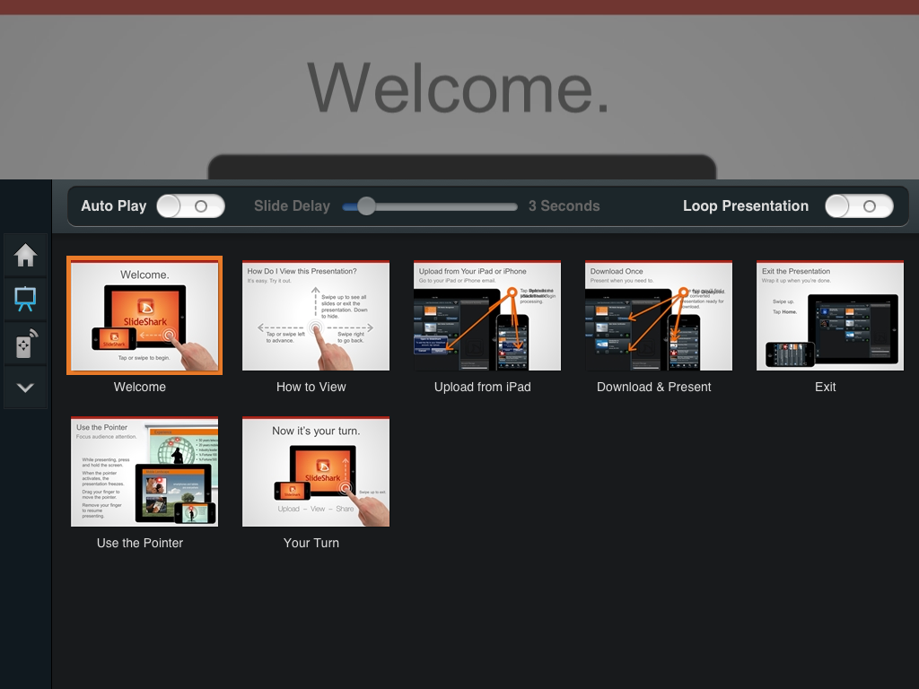 SlideShark, un excellent moyen pour afficher vos PPT sur un iPad