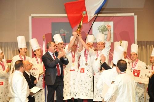La France gagne la Coupe du Monde de la Pâtisserie 2013