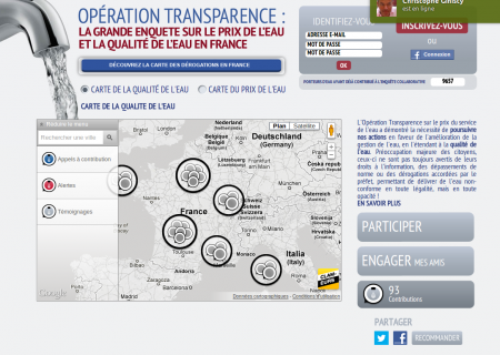 prix de l'eau