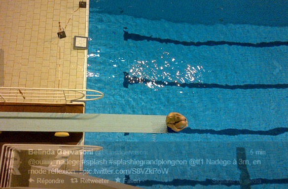 Splash : Nouvelle vidéo avec Nadège et les autres et tacle à Steevy Boulay